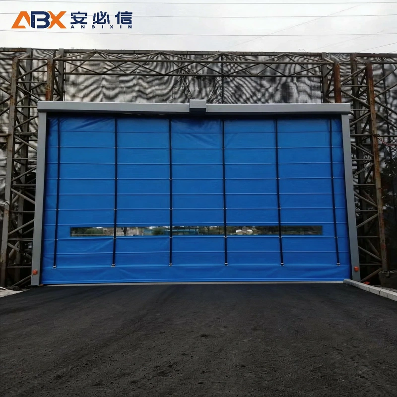 长春软帘堆积门